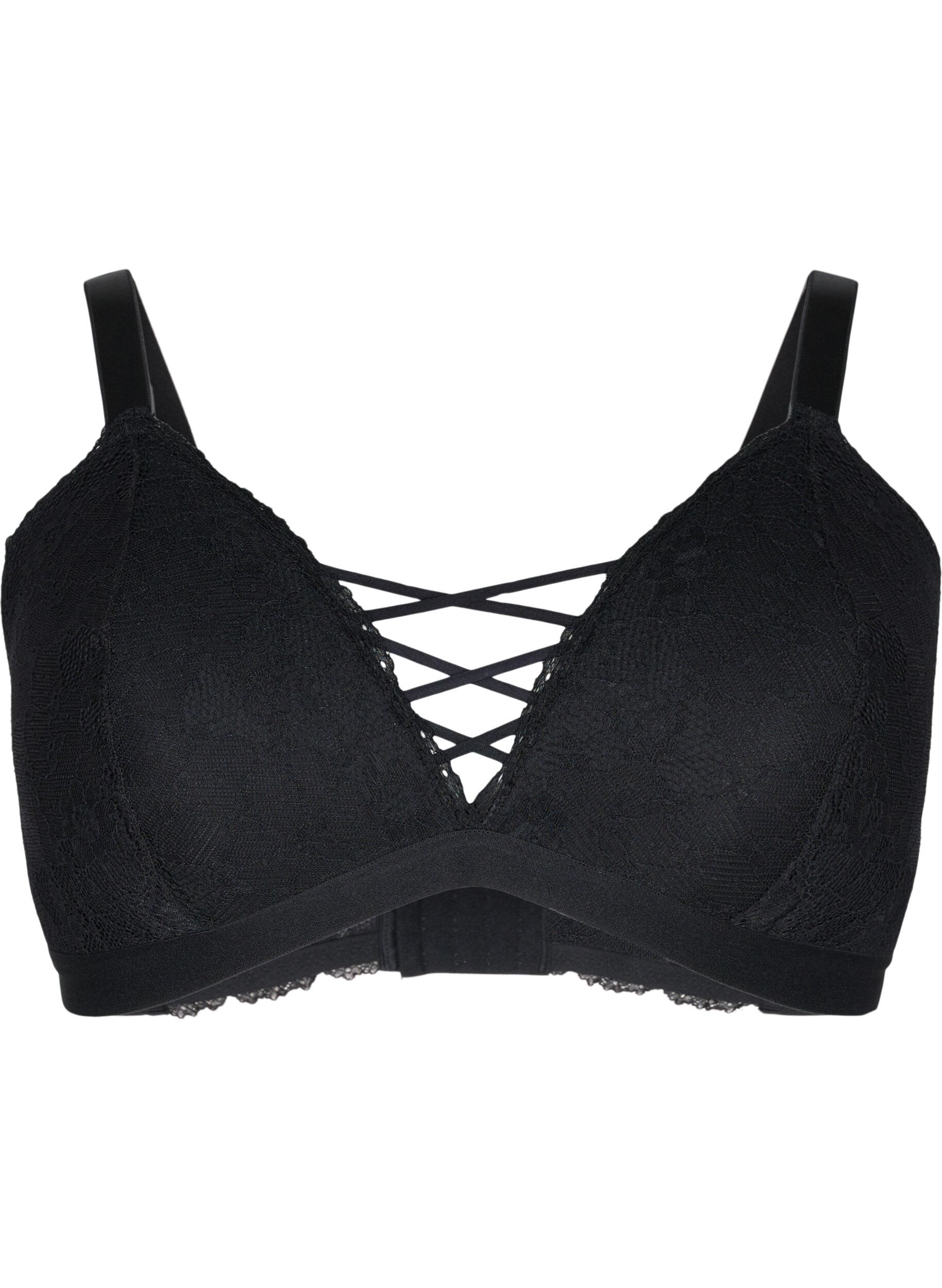 Soutien-gorge en dentelle rembourr&eacute;