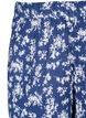 Short de nuit en coton fleuri, V. Indigo Flower AOP, Packshot image number 2