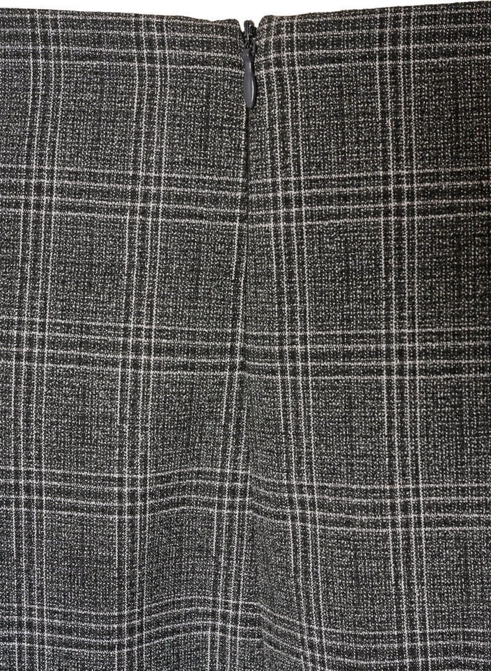 Jupe courte &agrave; coupe &eacute;vas&eacute;e, Gris anthracite, Packshot