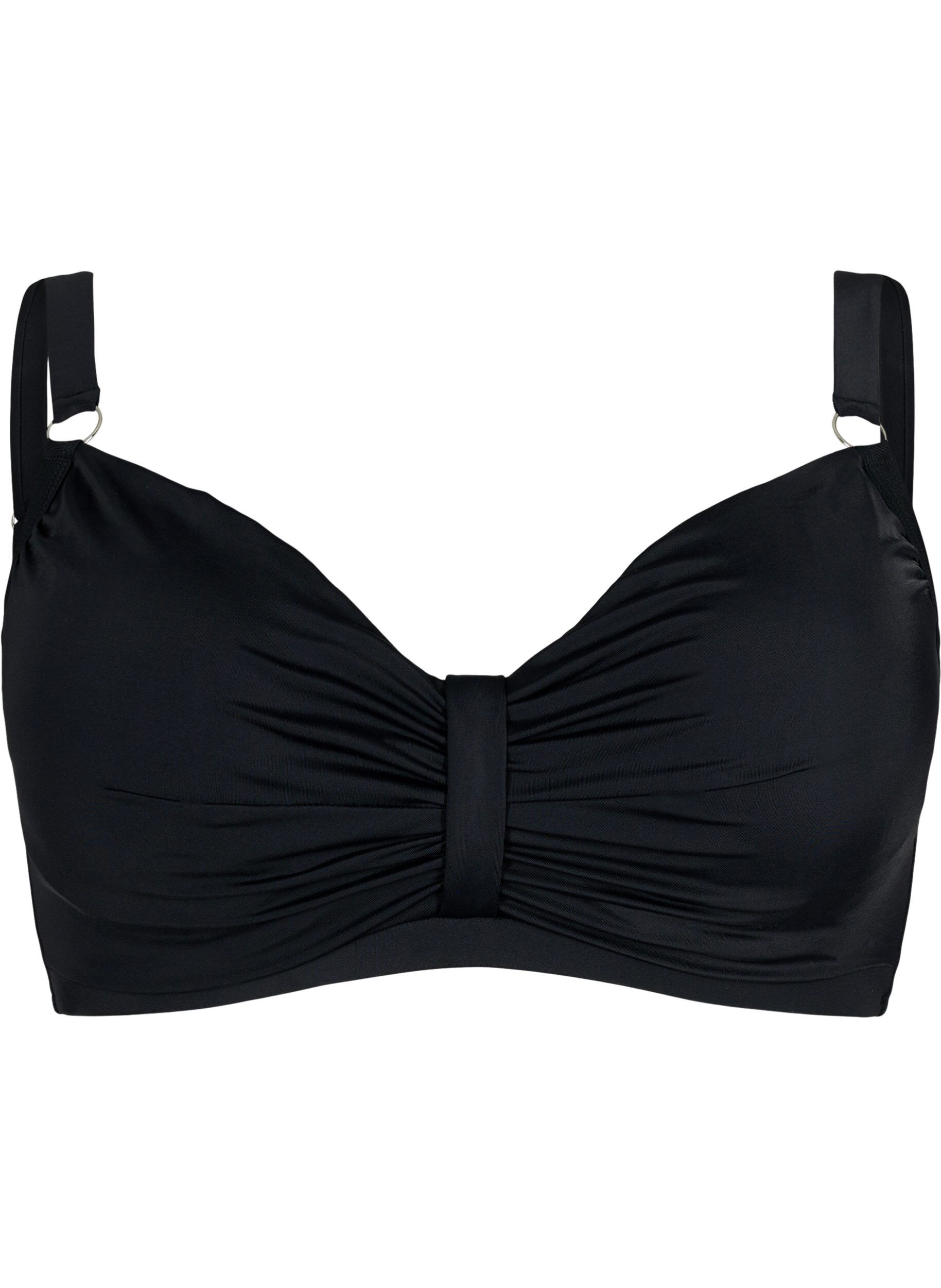 Soutien-gorge de bikini &agrave; armatures avec drap&eacute;