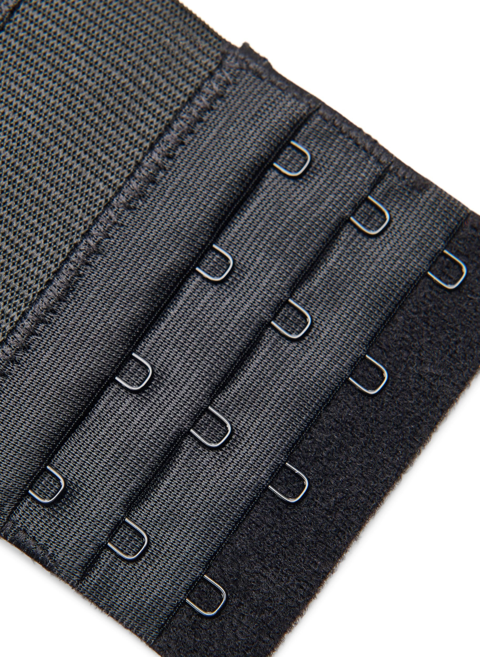 ZizziProlongateur de soutien-gorge avec 6 crochets, Noir, Packshot image number 2