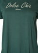 T-shirt en coton bio avec imprim&eacute;, Vert, Packshot image number 2