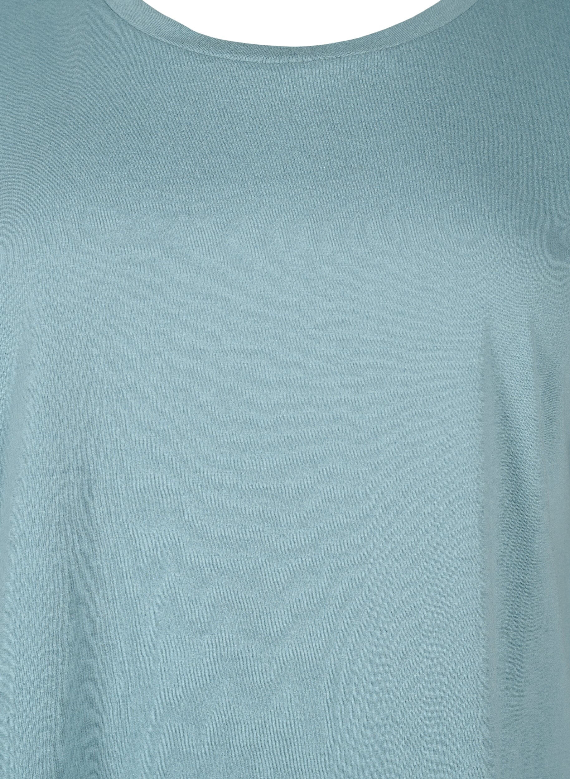 Zizzi 2 packs de t-shirts &agrave; manches courtes, Bleu, Packshot image number 4