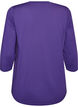 Sports top with 3/4 sleeves, Violet, Packshot image number 1