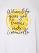 T-shirt imprim&eacute;, Blanc, Packshot image number 2