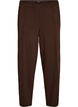 Pantalon ample en jersey taille haute, Marron, Packshot image number 0
