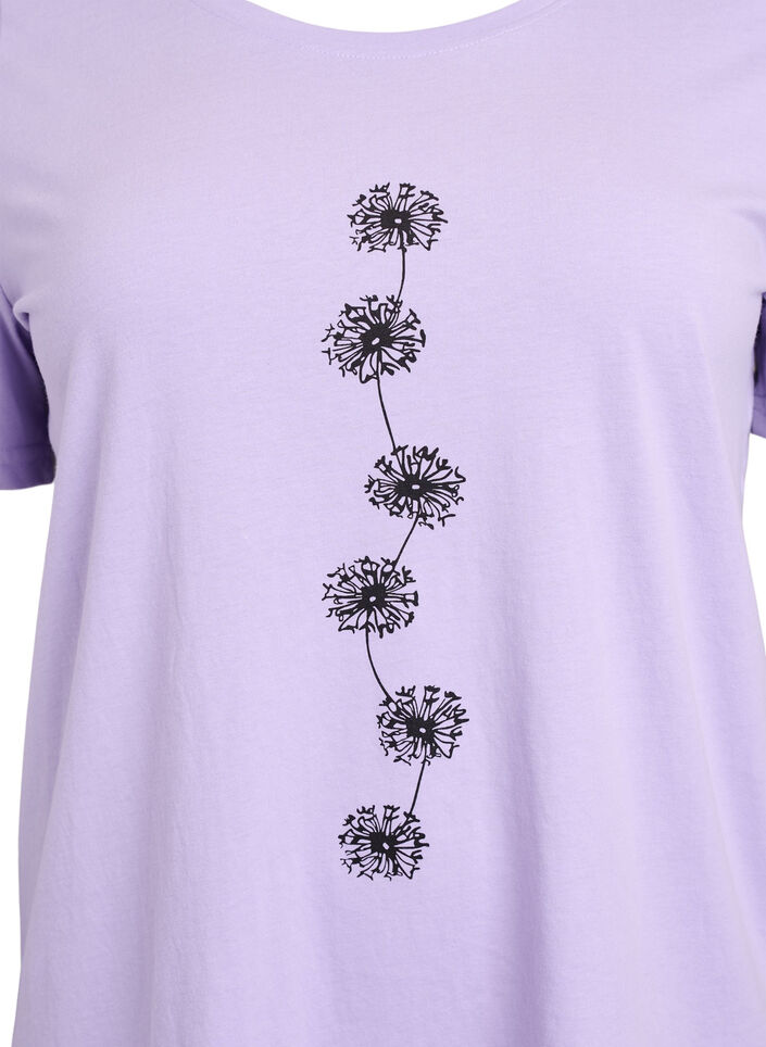 FLASH – T-shirt avec motif, Violet, Packshot image number 2