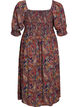 Robe d'&eacute;t&eacute; en viscose &agrave; imprim&eacute; paisley, Bleu, Packshot image number 1