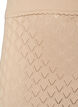 Jupe tricot&eacute;e avec broderie ajour&eacute;e, Beige, Packshot image number 2