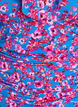 Maillot de bain floral &agrave; volants et coussinets amovibles, Bleu intense, Packshot image number 2