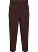 Pantalon tailleur large &agrave; taille haute, Marron, Packshot image number 1