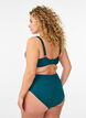 Culotte de bikini avec d&eacute;tail crois&eacute;, Vert, Model image number 1