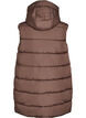 Veste longue avec capuche et poches, Marron, Packshot image number 1