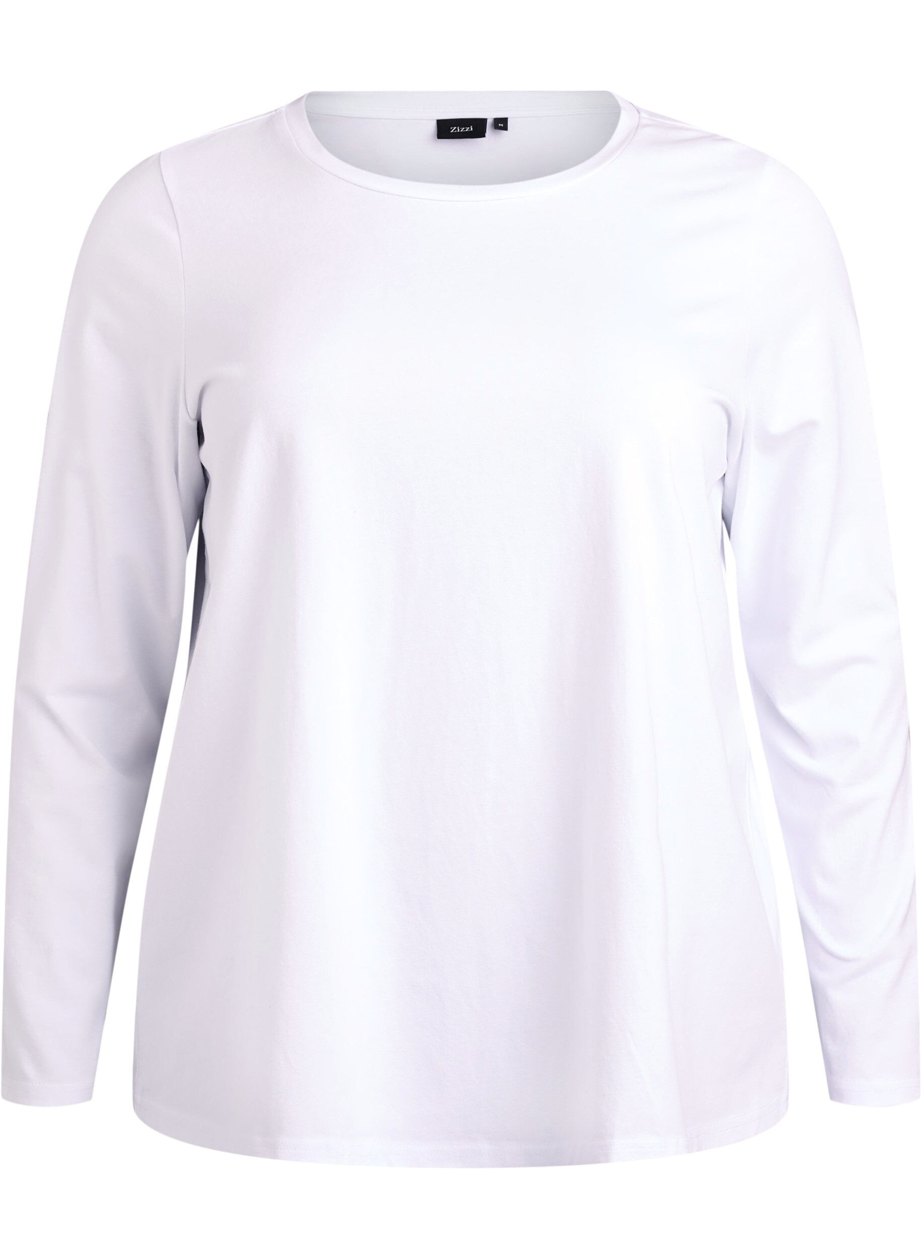 Top basic en jersey avec manches longues