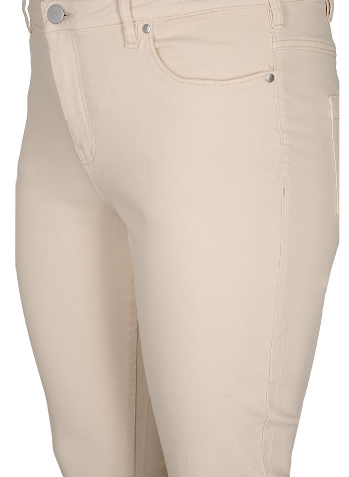 Pantalon capri Emily ajusté, Oatmeal, Packshot image number 2