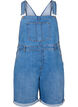Salopettes shorts en jean, Bleu Clair, Packshot image number 0