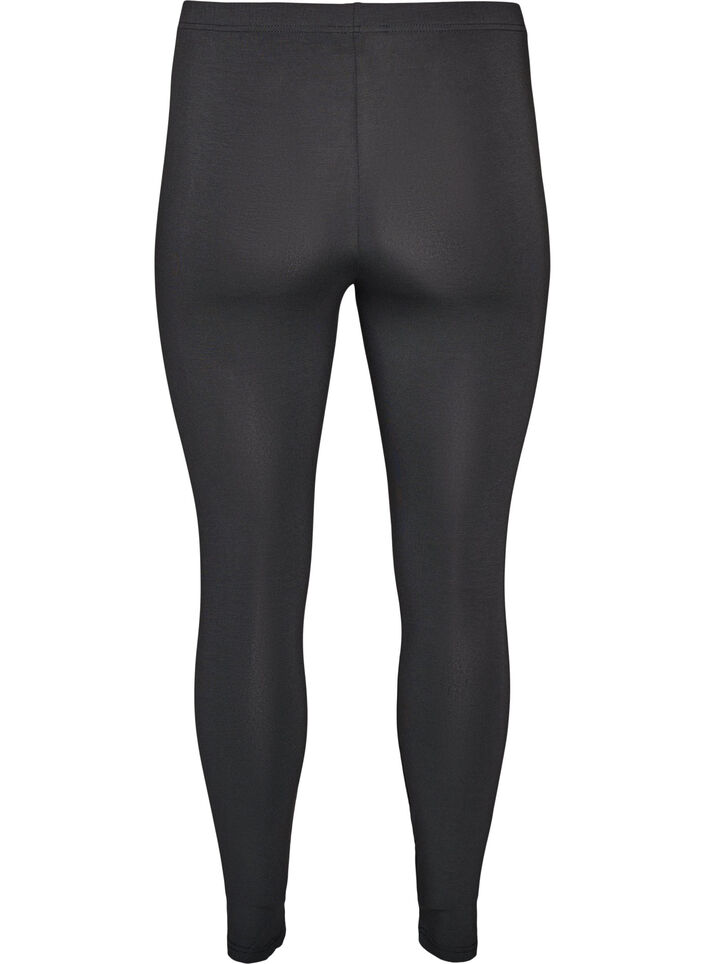 Leggings basiques en viscose, Gris anthracite, Packshot image number 1