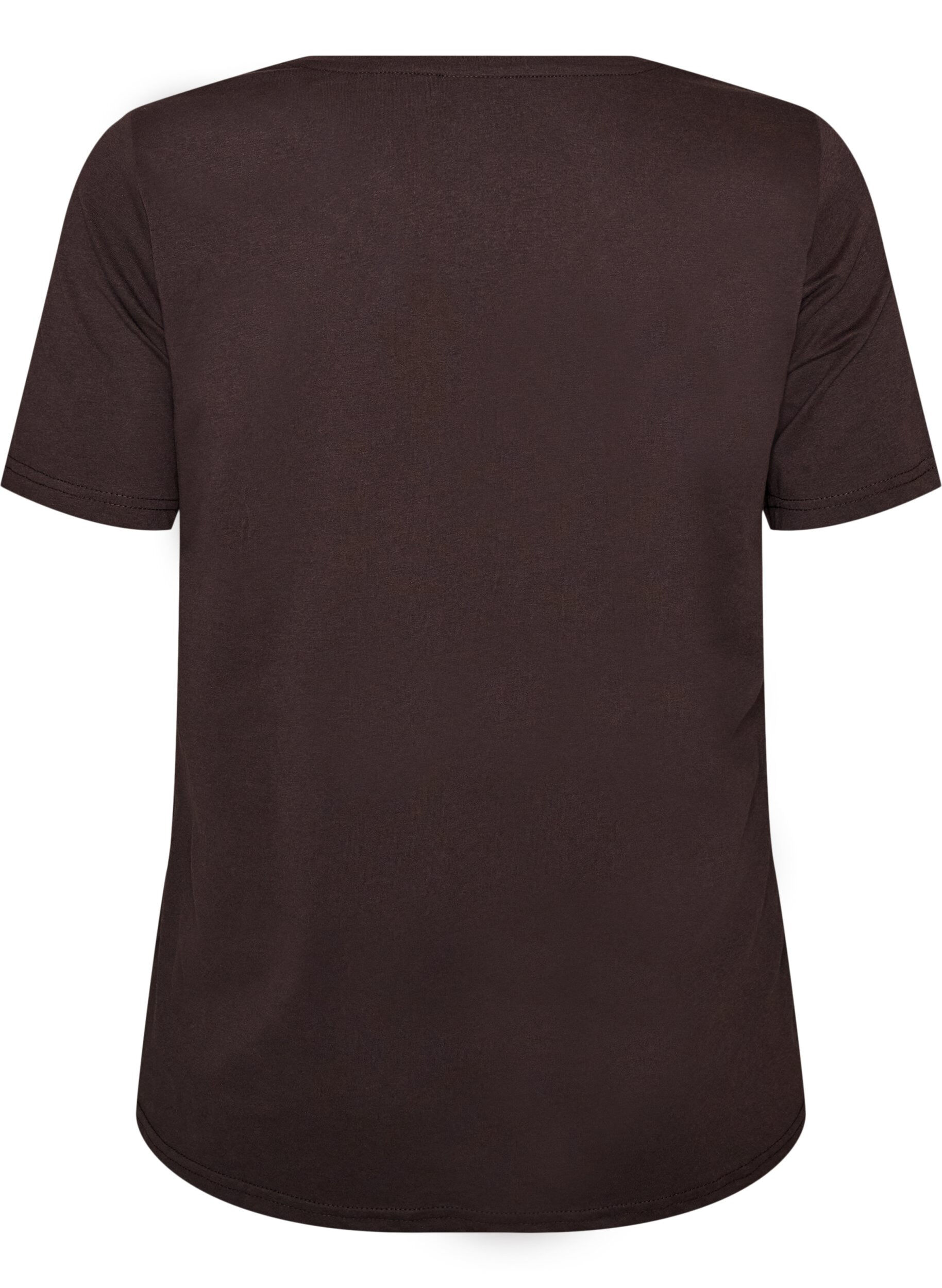 ZizziT-shirt imprim&eacute;, Marron, Packshot image number 1
