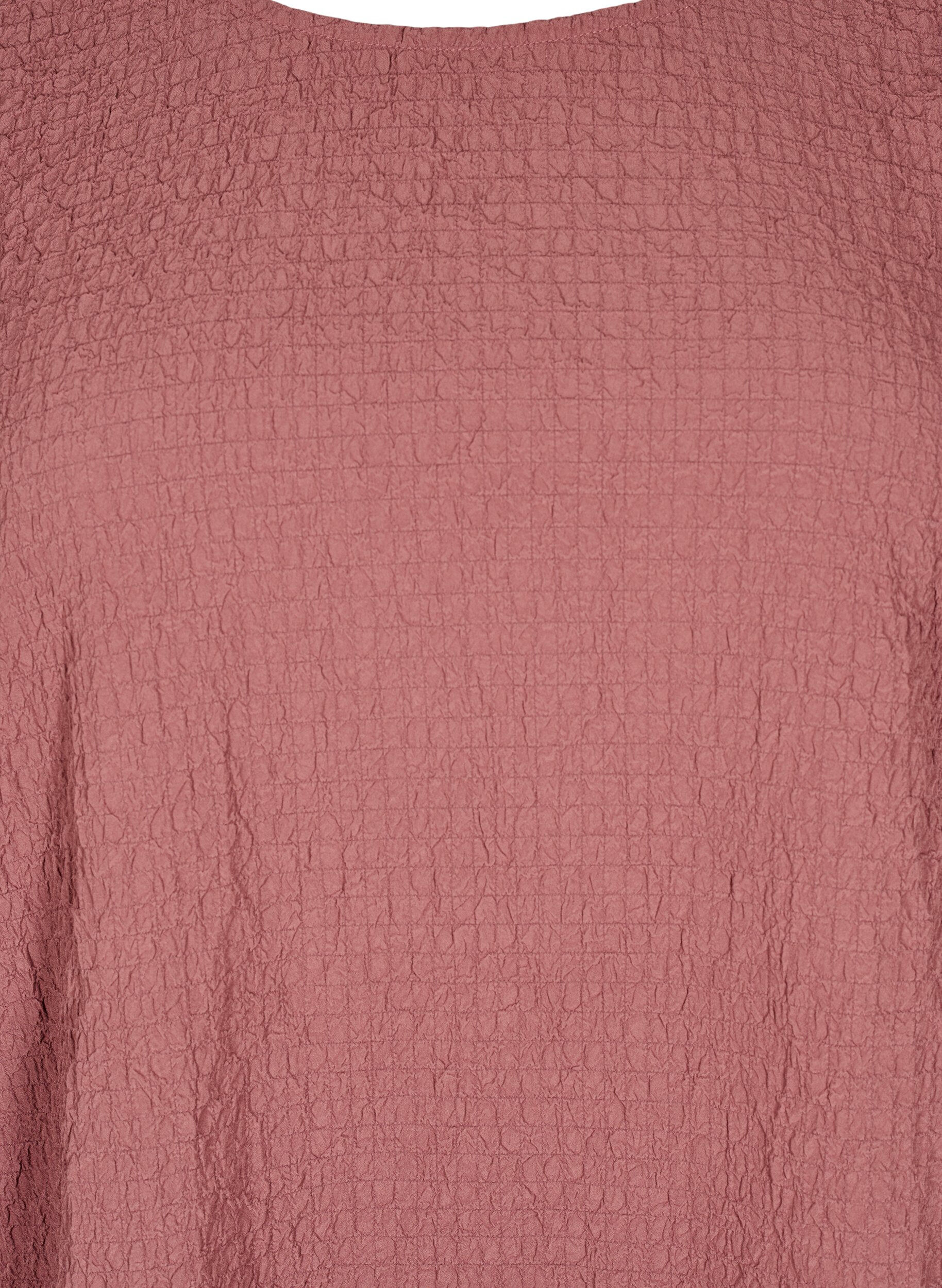 Zizzi FLASH - Chemisier &agrave; manches longues avec de petites fleurs, Rose Brown, Packshot image number 2