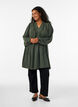 Robe coupe &eacute;vas&eacute;e avec une taille empire, Vert, Model image number 1