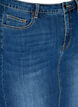 Jupe midi en jean avec fente, Bleu, Packshot image number 2