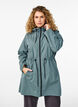 Parka l&eacute;g&egrave;re avec capuche, Vert fonc&eacute;, Model image number 0
