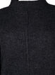 Robe longue oversize en tricot avec fente, Gris anthracite, Packshot image number 2