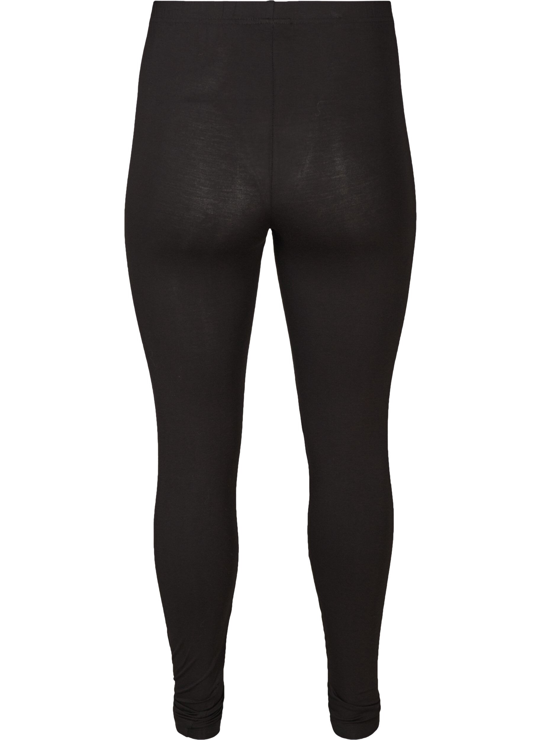 ZizziLeggings basiques en viscose, Noir, Packshot image number 1