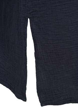 Robes en coton à manches courtes, Black, Packshot image number 3