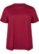 T-shirt basique en coton &agrave; col rond, Rouge, Packshot image number 0