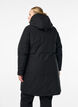 Veste d'hiver avec taille ajustable, Noir, Model image number 2
