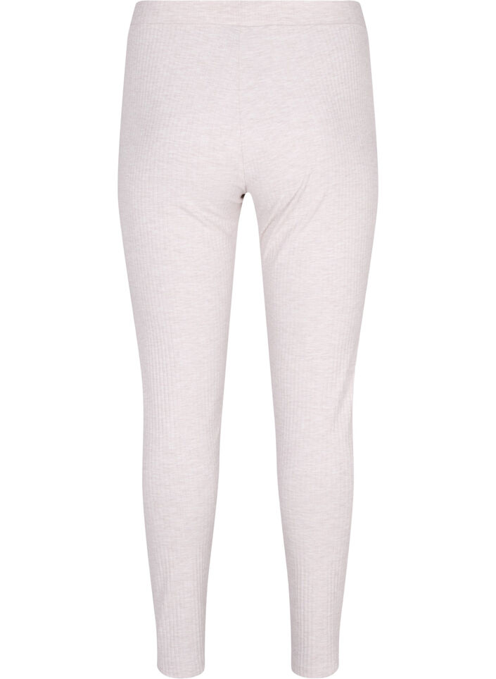 Pantalon ajusté côtelé, Natural Mélange, Packshot image number 1
