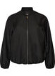 Veste l&eacute;g&egrave;re &agrave; la coupe ballon, Noir, Packshot image number 0