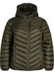 Veste l&eacute;g&egrave;re &agrave; capuche, Vert fonc&eacute;, Packshot image number 0