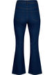 Jean taille haute avec coupe bootcut, Bleu, Packshot image number 1