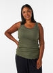 Haut &agrave; dentelle, Vert, Model image number 0