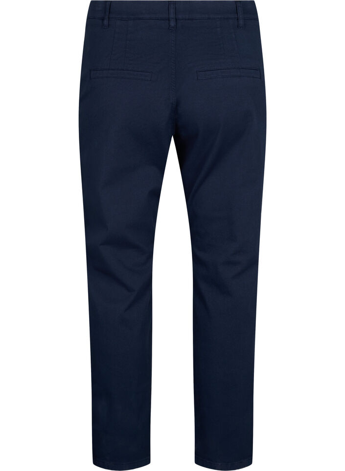 Chinos en coton, Navy Blazer, Packshot image number 1