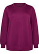Blouse en jersey &agrave; manches longues et col rond, Violet, Packshot image number 0