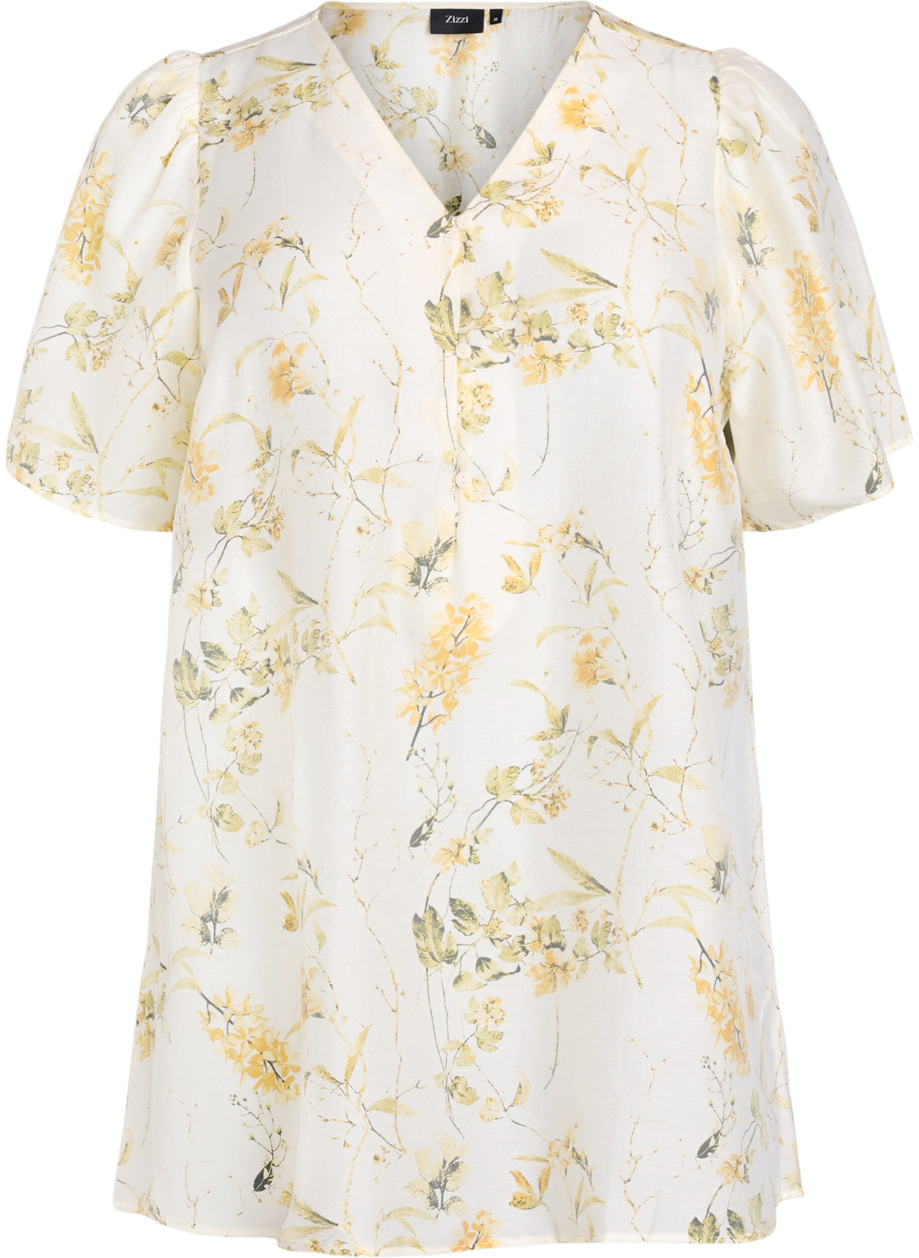 Tunique en forme de A avec manches courtes