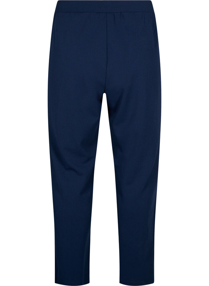 Pantalon &agrave; coupe droite, Bleu, Packshot image number 1