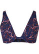 Haut de bikini imprimé avec armature, Graphic Print , Packshot image number 0