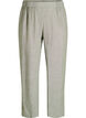 Pantalon ample en lin et viscose, Vert, Packshot image number 0
