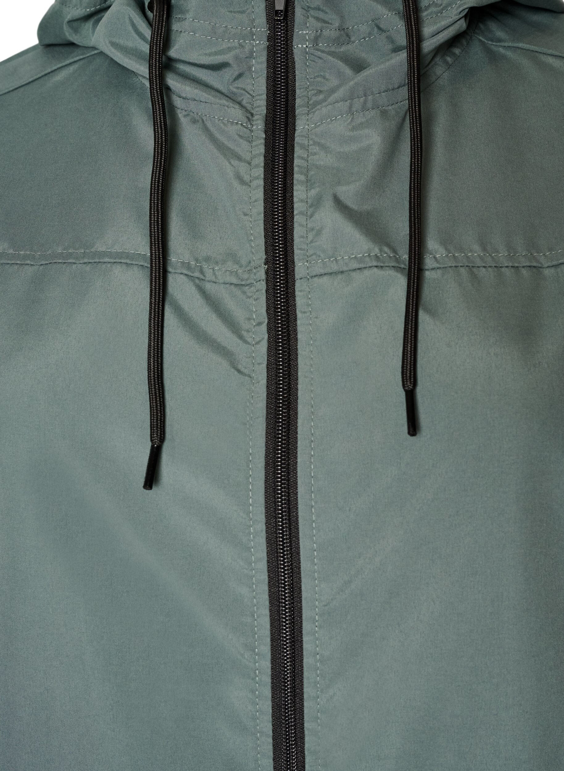 ZizziParka l&eacute;g&egrave;re avec capuche, Vert fonc&eacute;, Packshot image number 2