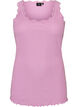 Haut &agrave; dentelle, Mauve, Packshot image number 0