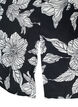 Chemise à imprimé floral, Noir, Packshot image number 3