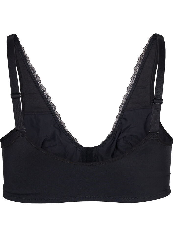 Soutien-gorge avec fermeture frontale, Black, Packshot image number 1