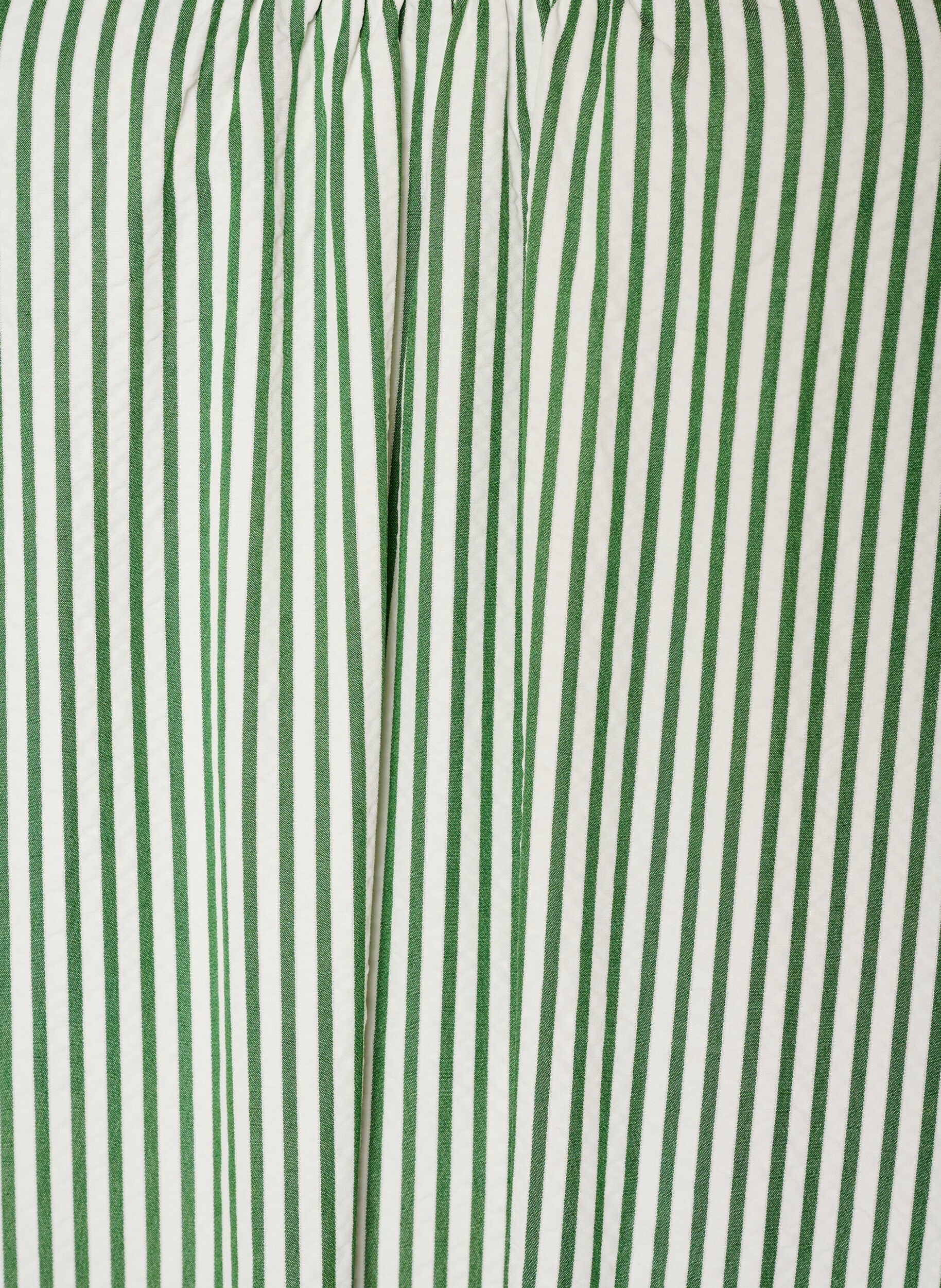 ZizziRobe d'&eacute;t&eacute; &agrave; rayures et &agrave; forme en A, Vert clair, Packshot image number 2