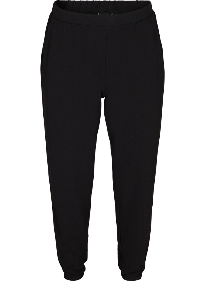 Pantalon ample avec poches, Black, Packshot image number 0