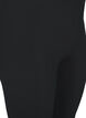 Leggings 3/4 de base en viscose, Black, Packshot image number 2