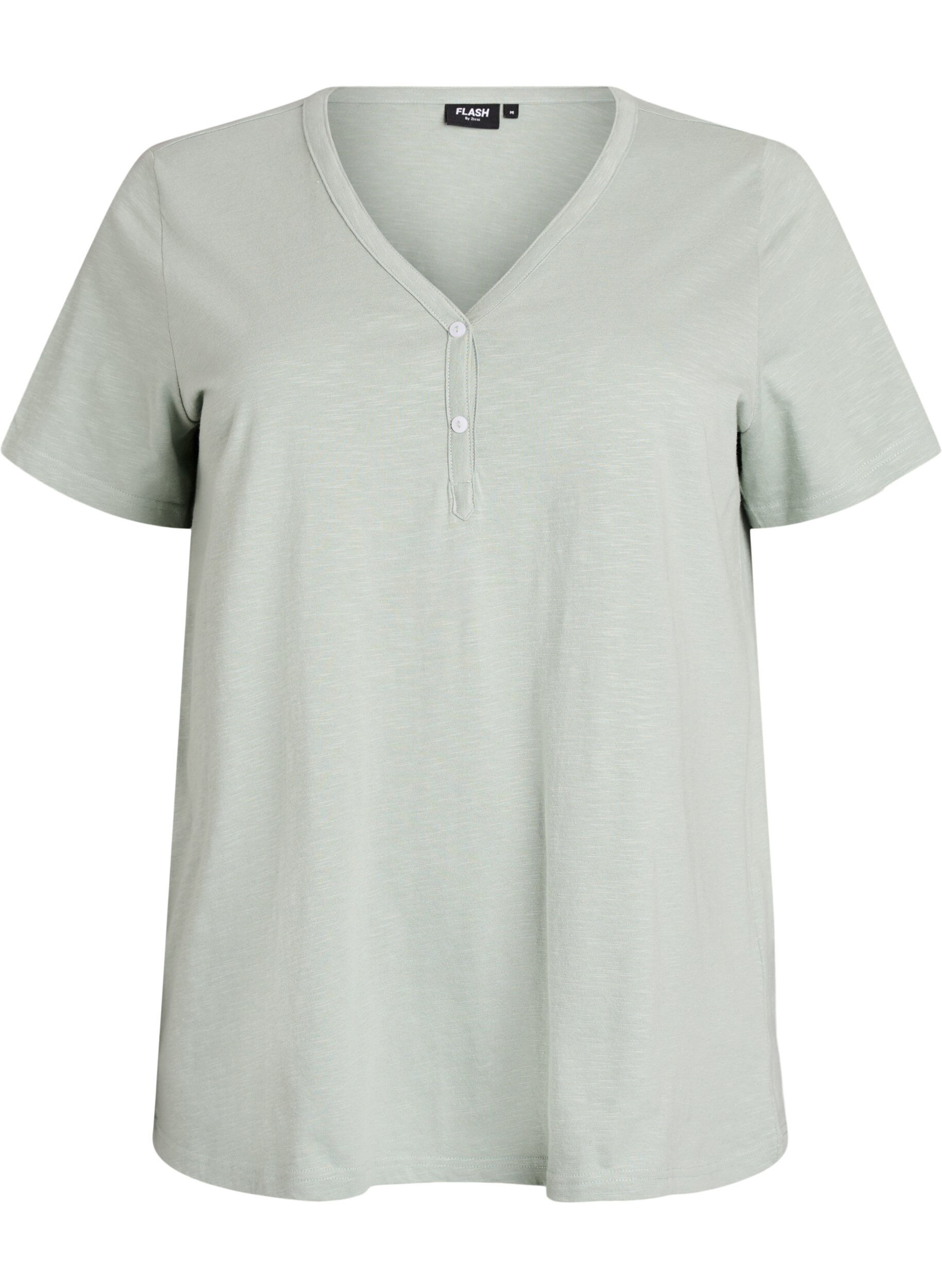 FLASH - T-shirt dot&eacute; de boutons